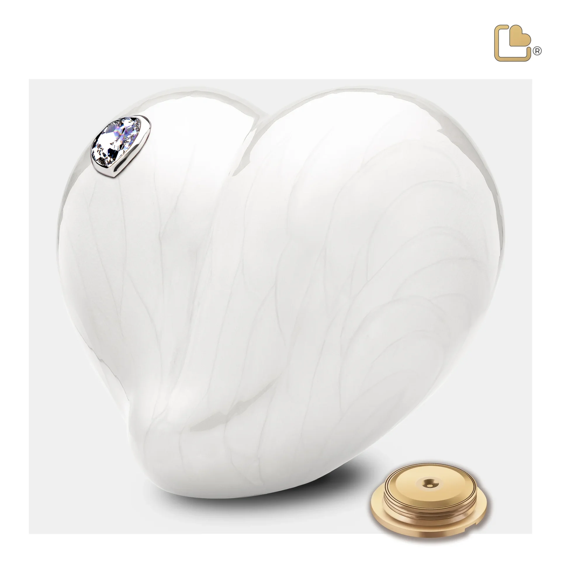 LoveHeart™ White - Adult - Afbeelding 3
