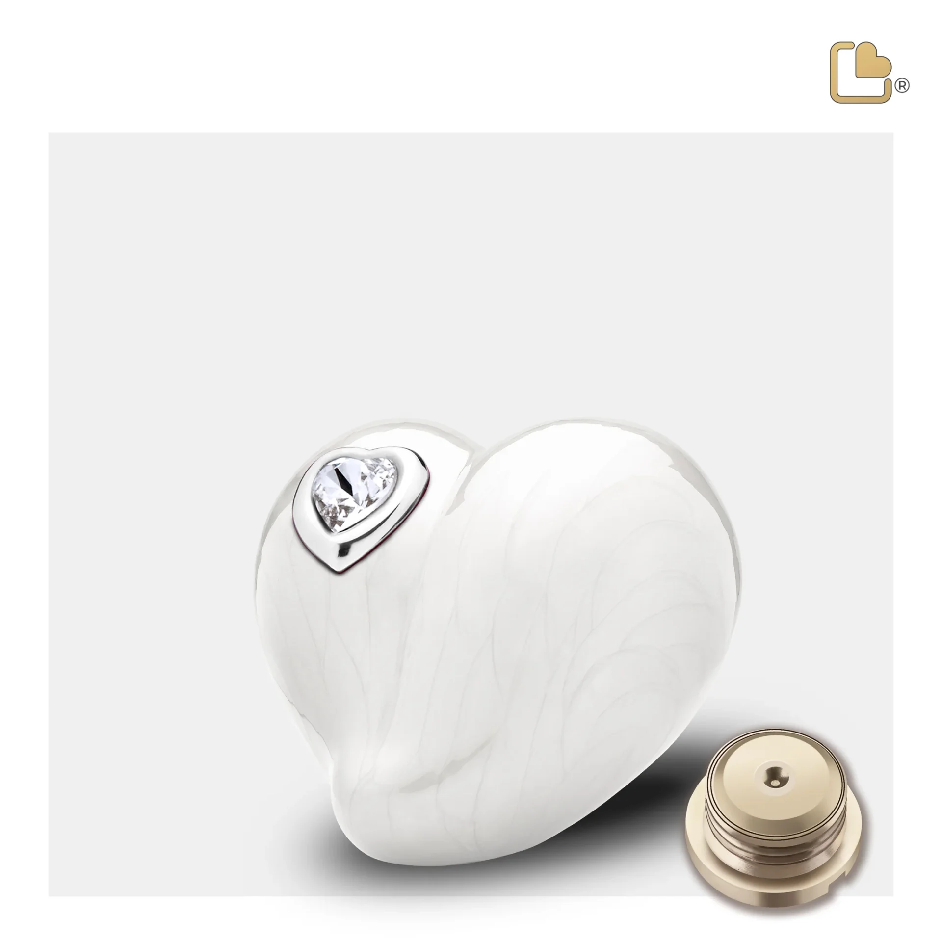 LoveHeart™ White - Keepsake - Afbeelding 3