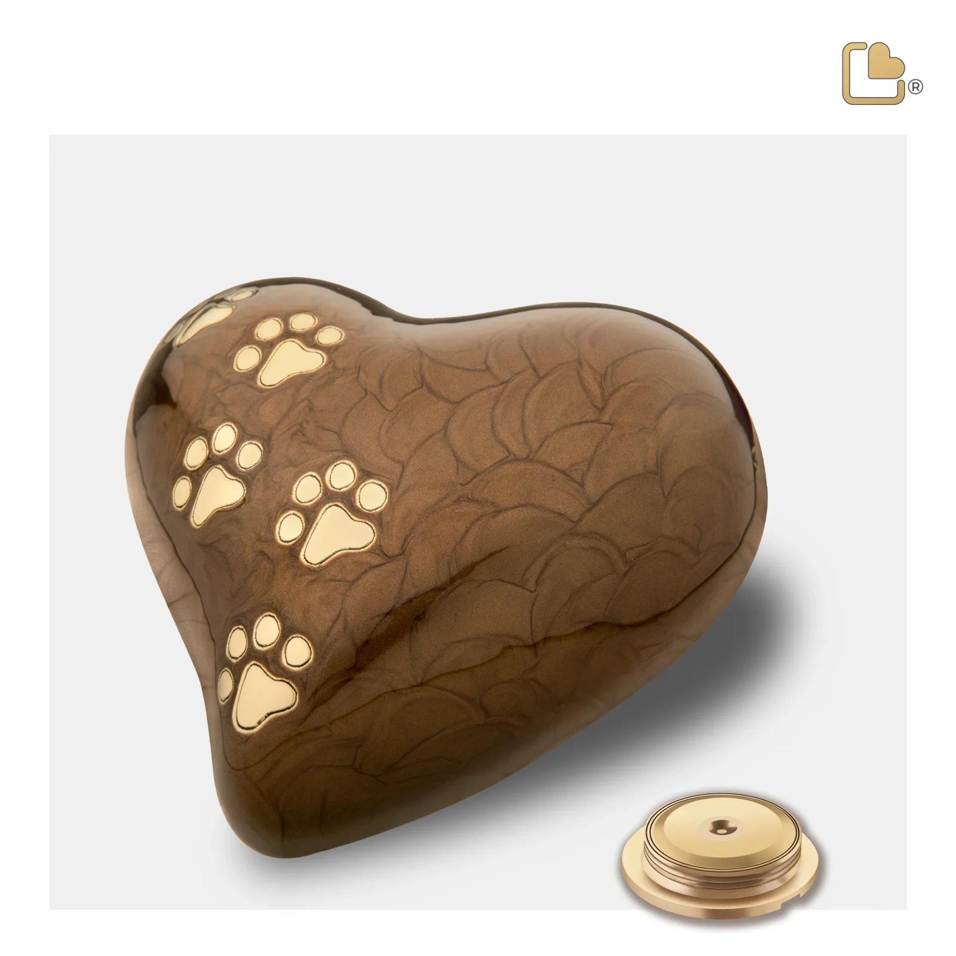 Heart Pet Collection Bronze - Medium - Afbeelding 2
